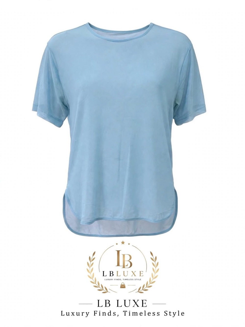 Noli Mesh Flow Tee Blue Size XS